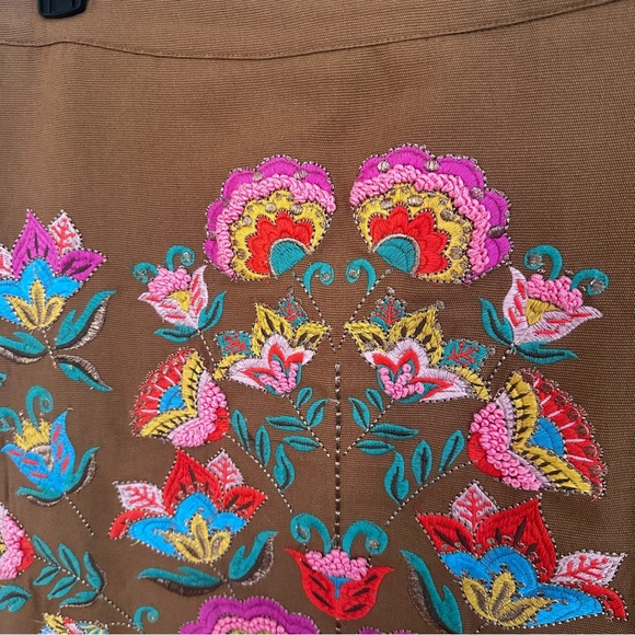 Caitlin Embroidered Skirt
Camel - Picture 14 of 16